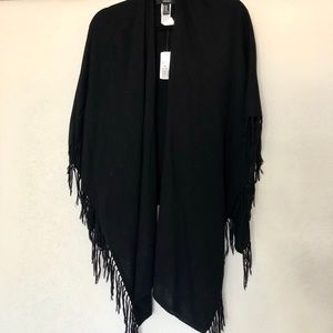 Black fridge shawl/cardigan